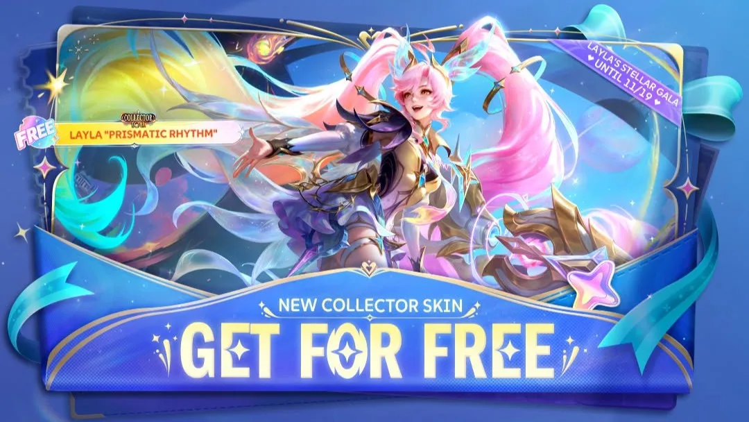 Cara Mendapatkan Skin Gratis Layla Prismatic Rhythm MLBB
