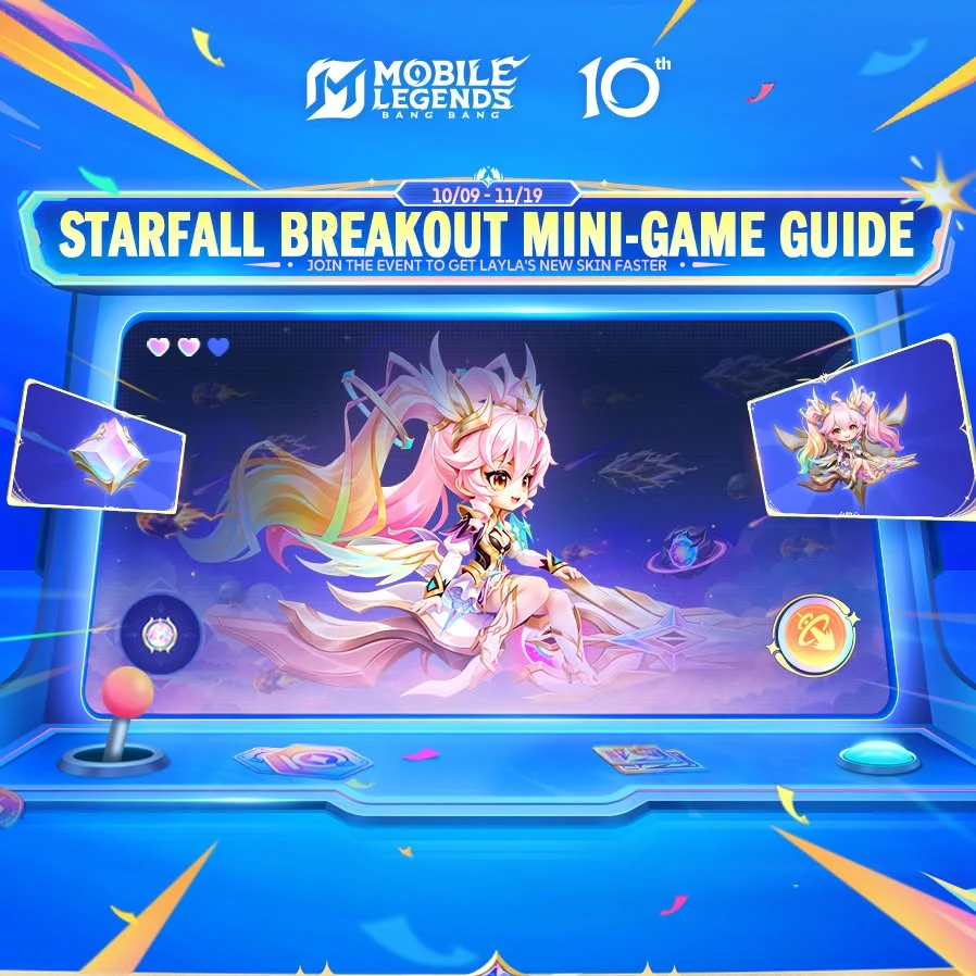 Cara Main Event Starfall Breakout MLBB dan Dapat Skin Layla